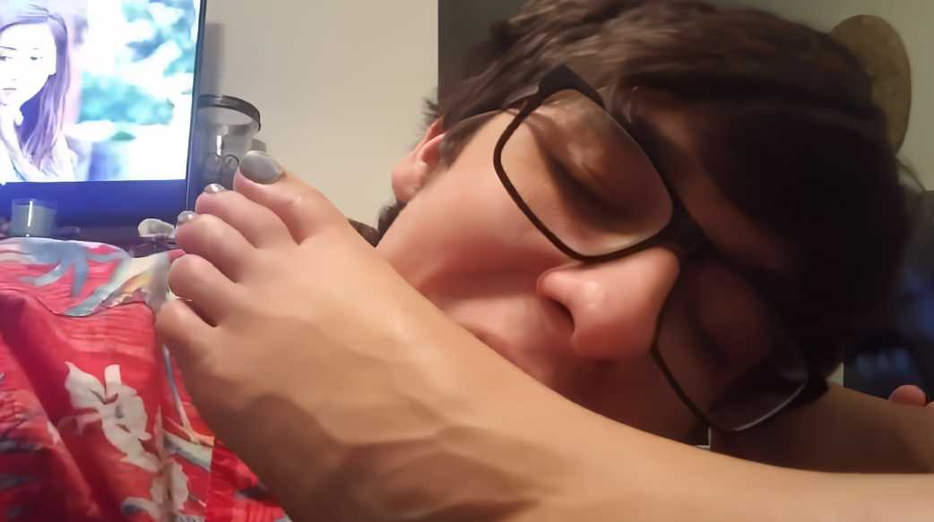 按摩中熟睡被天脚